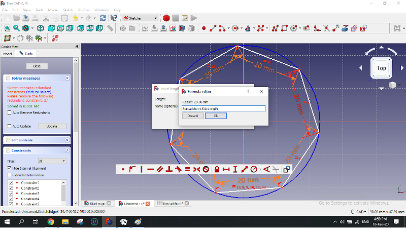 FreeCAD trial 01